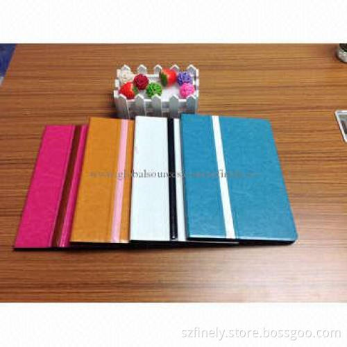 Leather stand case for iPad Air, hit color and simple design